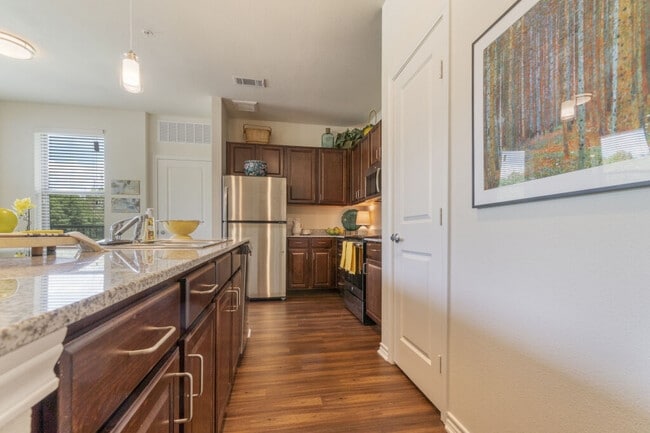 Kitchen with Stainless Steel Appliances - Auberge of Tyler