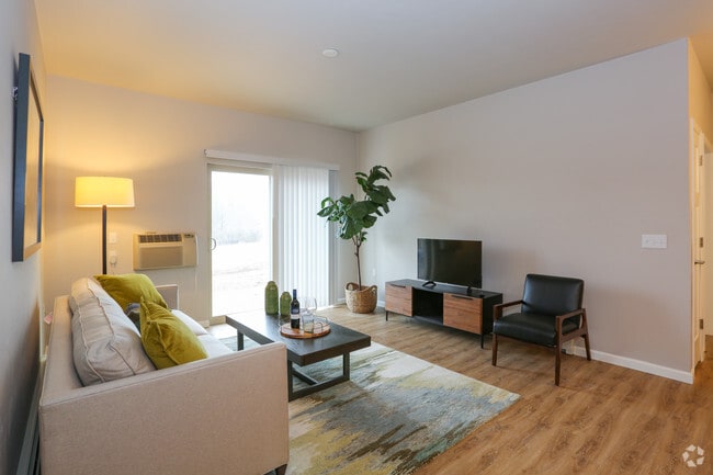 Living Room - Plank Trail Apartments LLC