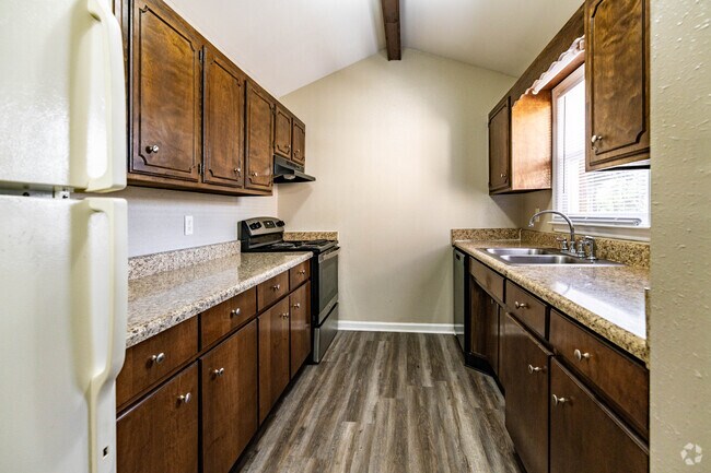 2HAB-2BA-1187SF - Cocina - Rivermont Apartments