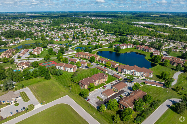 Aerial View - Hunt Club Apartments