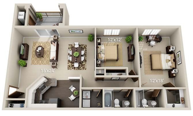Hunters Hollow Apartments – Tarrendon