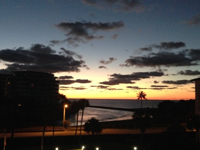 Sunrise View from Screened Patio - 1040 Banyan Rd