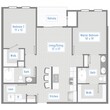 2 Bed, 2 Bath - 1035 SF