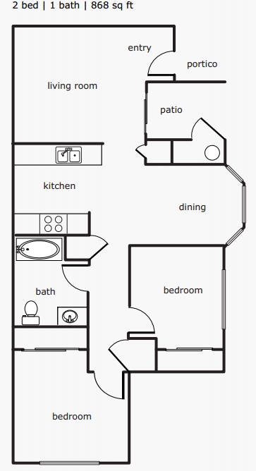 2BR/1BA - Meadow Vista