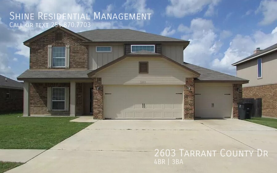 2603 Tarrant County Dr, Killeen, TX 76549 House Rental in Killeen, TX