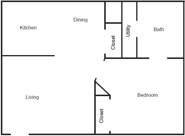 Floorplan - Larkspur Village Apartments