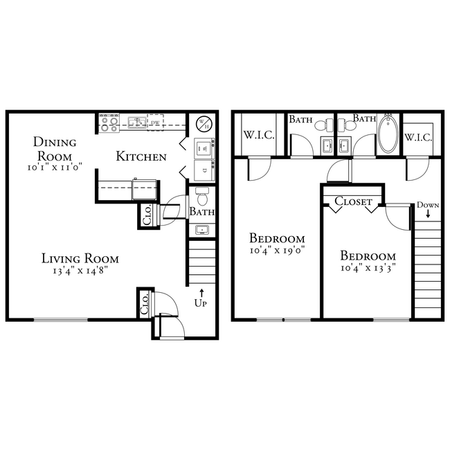 Interior Photo - 10 West Apartments