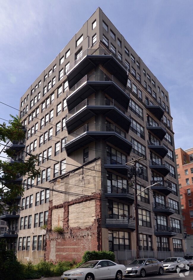 View from the northeast - Morgan Lofts