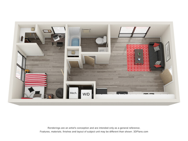Floorplan - 609 South Randolph Street