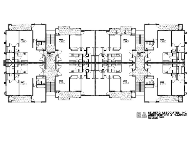 Plano del tercer piso - South Bay Condominiums