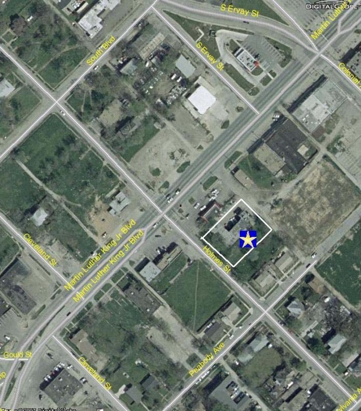 Aerial Photo - Holmes Apartments