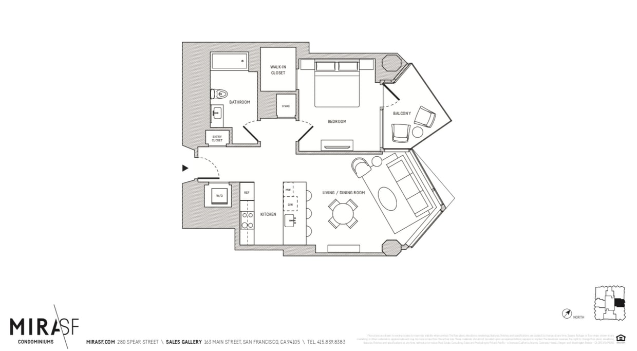 280 Spear St Unit 11F, San Francisco, CA 94105 Condo for Rent in San