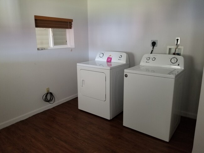 Laundry/back porch - 219 East Montezuma Avenue