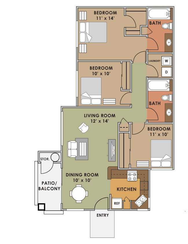 Sol District - 6515 W McDowell Rd Phoenix, AZ - Apartments for Rent in ...