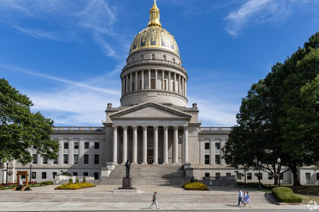 The West Virginia State Capitol encompasses a large part of the East End neighborhood.