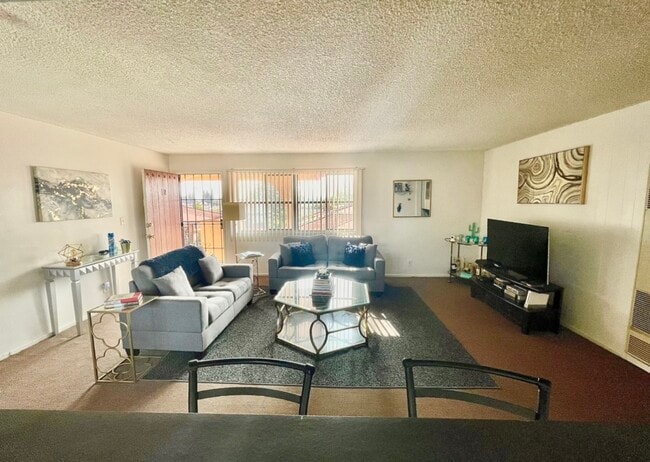 Living room from kitchen view - 1010 S Atlantic Blvd