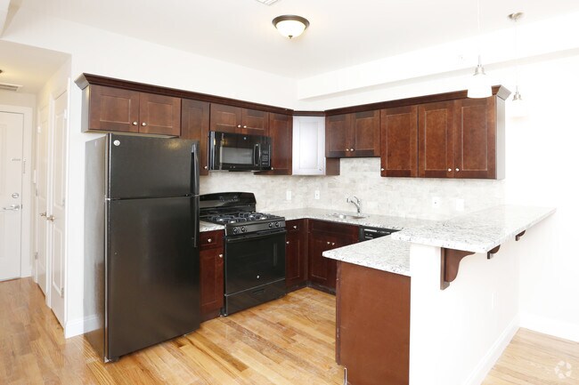 Cocina - Hilltop Apartments of Totowa