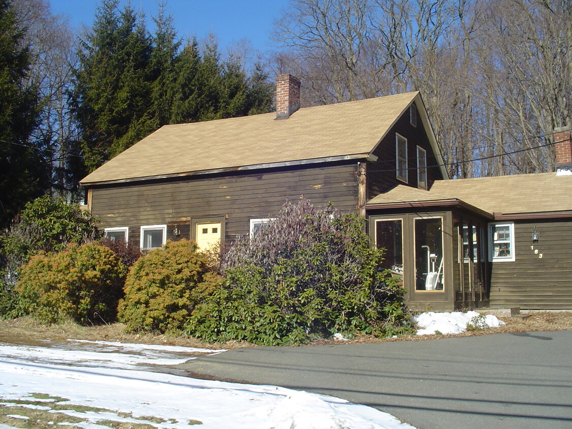 View of the main house from the street - 165 Nonotuck St