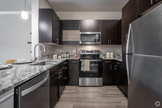 1BR, 1BA - 707SF - Aria at Steepleway