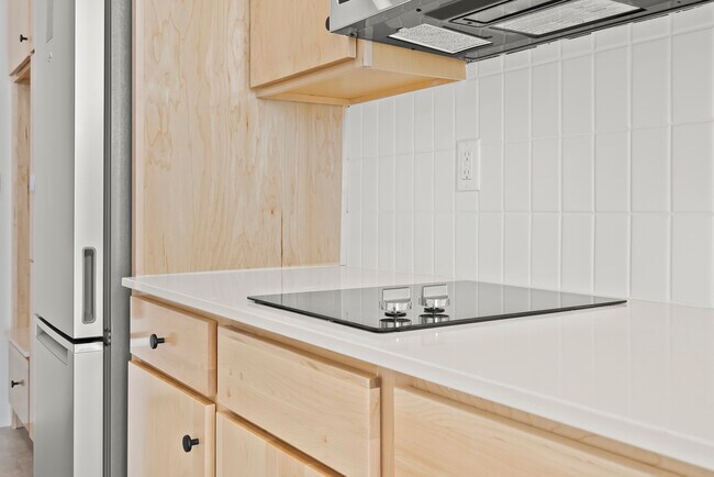 Studio S3 Model Kitchen - The Common Place Apartments