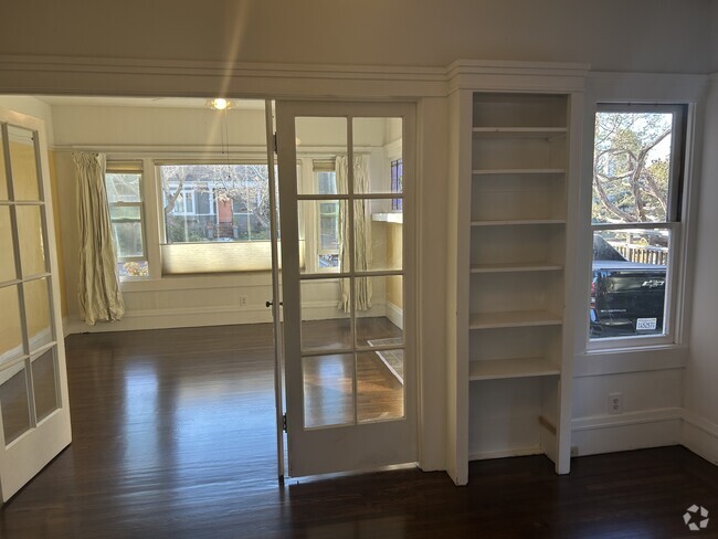 View into bedroom from living room - 2315 Ward St