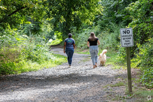 Bowers residents can stroll along the Cheney Rail Trail.