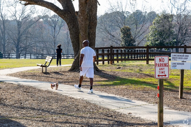 Lake Benson Park is a popular recreation spot.