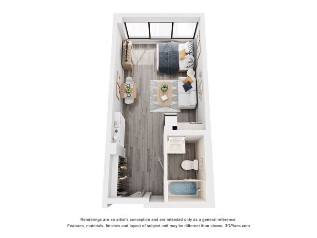 Interior Photo - The Bowie Apartments