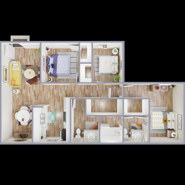 Cottonwood Park Village Apartments 575 W Dickey Rd Grand Prairie, TX