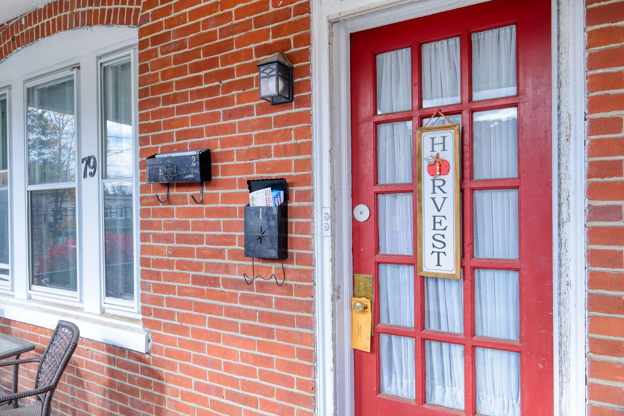 Front Door Entrance - 79 Hillside Ave