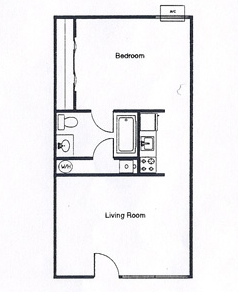 1BR/1BA - GlenBrook