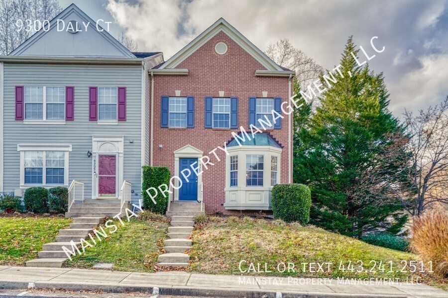 9300 Daly Ct, Laurel, MD 20723 Townhome Rentals in Laurel MD