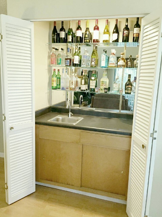 Wet bar - 4691 Albany Cir