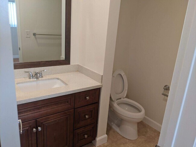 Half Bathroom - 1829 S Olive Ave