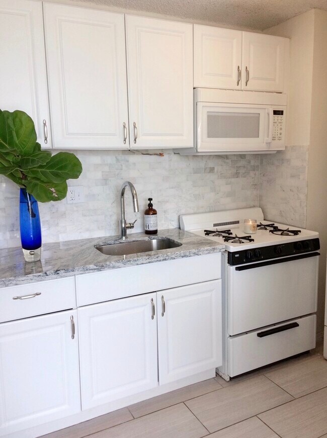 Kitchen with new fixtures - 1624 Dole St