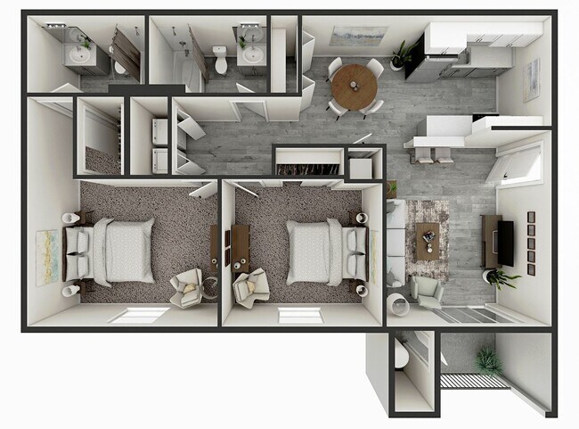 Interior Photo - The Latitude Apartments