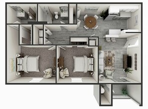 Interior Photo - The Latitude Apartments