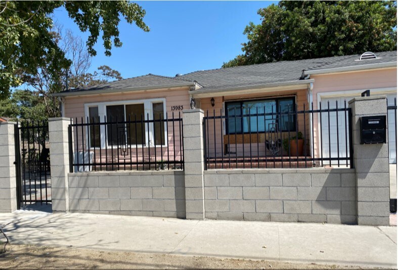 Front side of house - 13983 Van Nuys Blvd