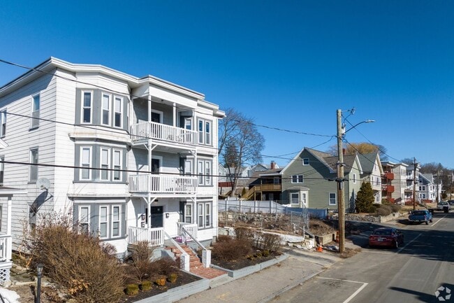 Both apartments and homes cater to the residents' needs.