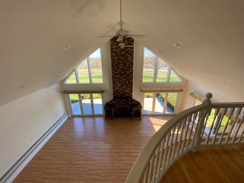 Living Room from loft - 3875 Union St