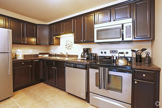 2 BR, 2 BA - 1,050 Sq Ft - Kitchen - Woodsage Apartments