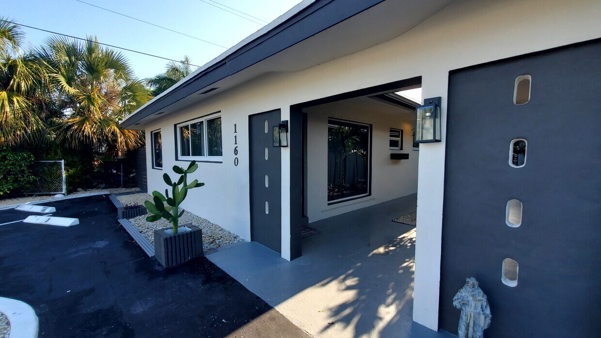 Freshly painted - 1160 NE 24th Ave