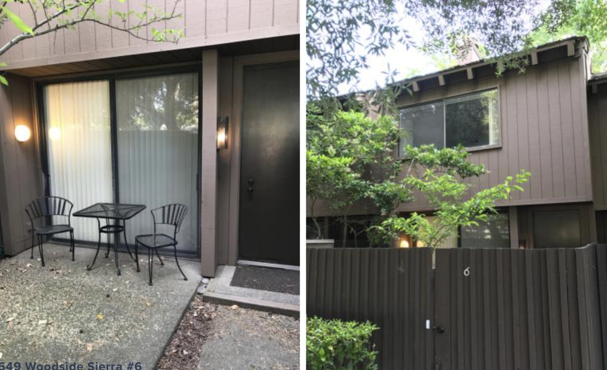 Front Entrance of Condo Unit - 649 Woodside Sierra