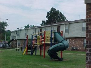 área de juegos para niños - Casa Bonita Apartments