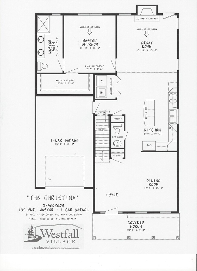 1st Floor Plan - 53 Averill Ave