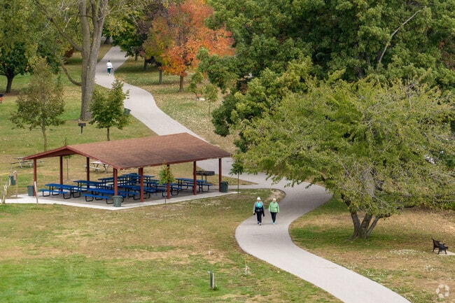 Olander Park in Sylvania has an extensive network of paved paths to enjoy.
