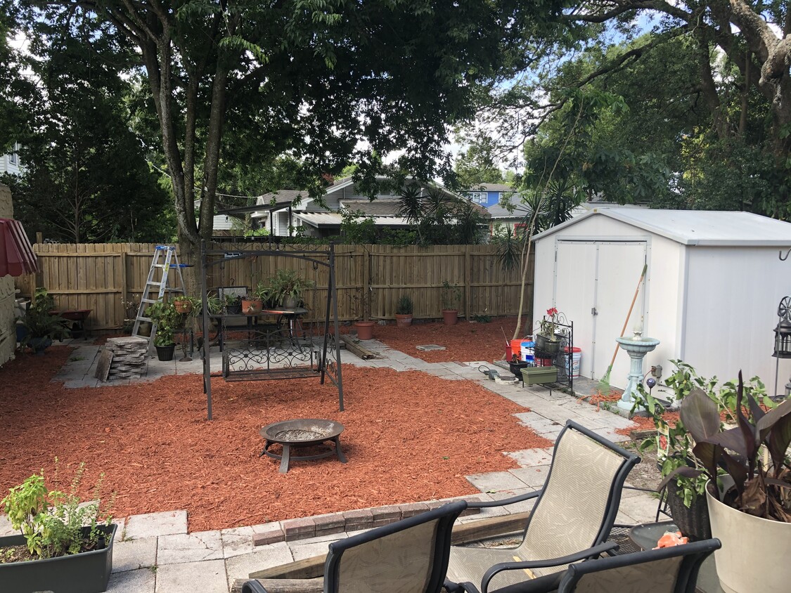 Lots of back yard space with storage. More photos coming!!! - 811 E New Orleans Ave