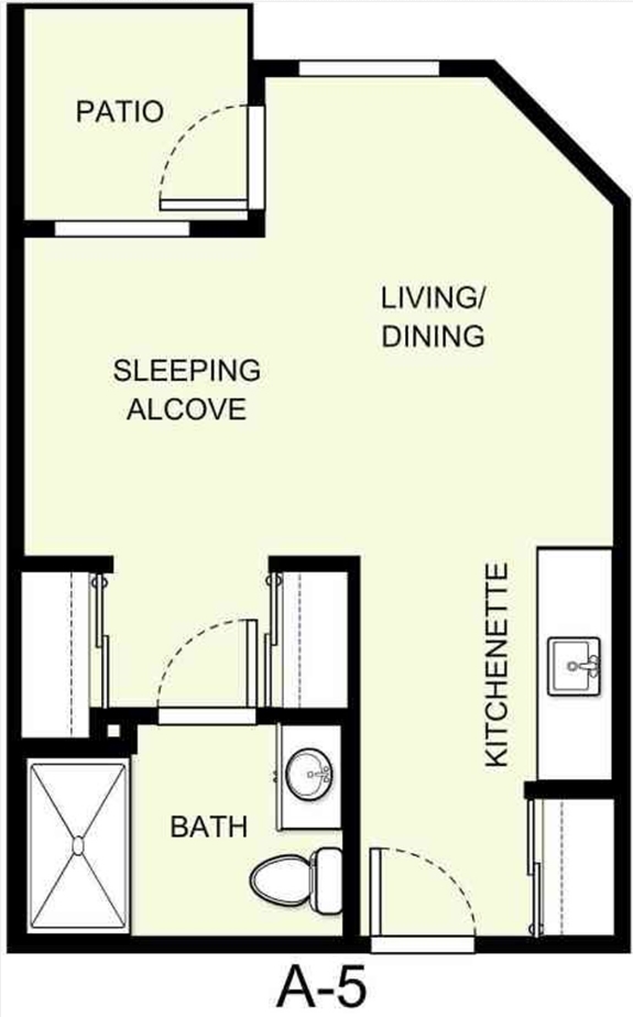 Plano de planta - Holiday Rancho Village