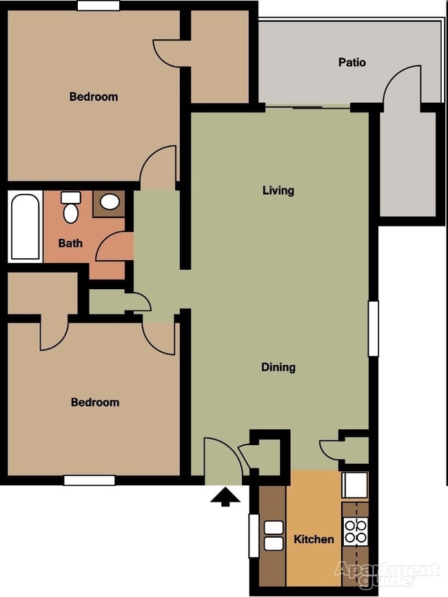 2HAB/1BA - Park View at Woodlawn