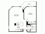 1 Bed/1 bath